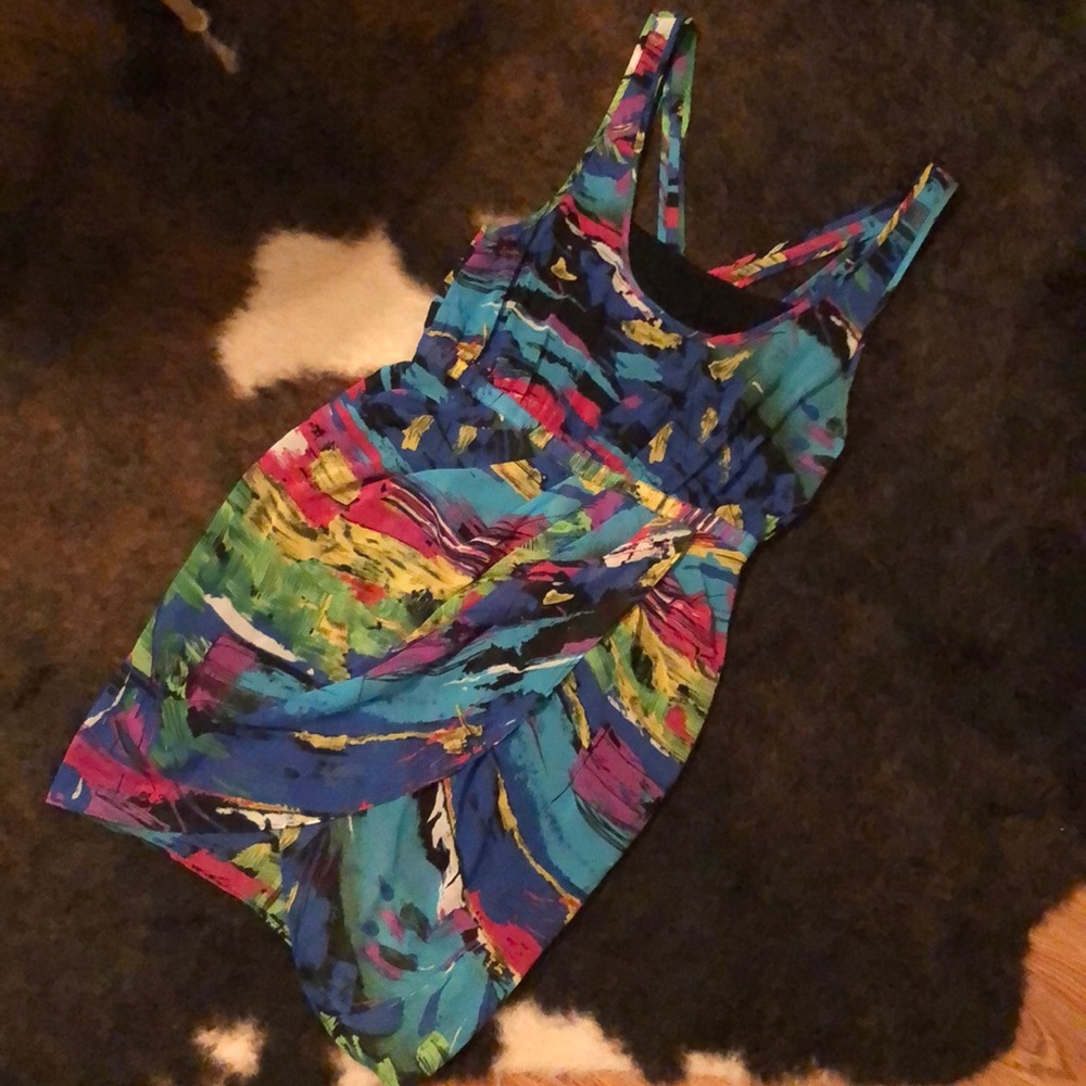 Printed Cocktail Dress
